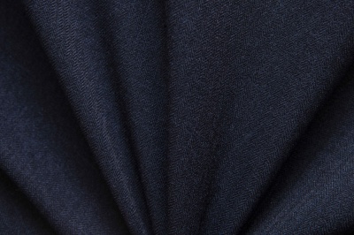 Ткань костюмная 25388 2009, 207 гр/м2, шир.150см, цвет т.синий - купить в Энгельсе. Цена 353.07 руб.