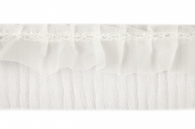 Тесьма плетеная "Рюш" №1, упак. 45,72 м - купить в Энгельсе. Цена: 46.82 руб.