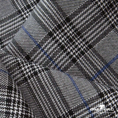 Ткань костюмная "Клер" 80% P, 16% R, 4% S, 200 г/м2, шир.150 см,#3 цв-серый/синий - купить в Энгельсе. Цена 412.02 руб.