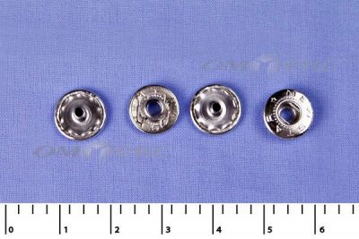 Кнопки металл Ф-12,5 (1440 +/-20 шт) "альфа" никель с рисунком - купить в Энгельсе. Цена: 2 853.69 руб.