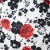 Плательная ткань "Фламенко" 22.1, 80 гр/м2, шир.150 см, принт растительный - купить в Энгельсе. Цена 239.03 руб.
