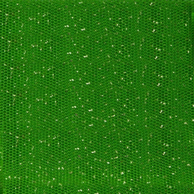 Сетка Глиттер, 24 г/м2, шир.145 см., зеленый - купить в Энгельсе. Цена 117.24 руб.