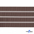 Репсовая лента 005, шир. 6 мм/уп. 50+/-1 м, цвет коричневый - купить в Энгельсе. Цена: 88.45 руб.