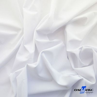 Ткань сорочечная Илер 100%полиэстр, 120 г/м2 ш.150 см, цв.белый - купить в Энгельсе. Цена 290.24 руб.