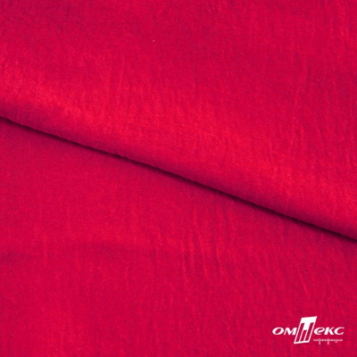 Ткань плательная Муар, 100% полиэстер,165 (+/-5) гр/м2, шир. 150 см, цв. Красный - купить в Энгельсе. Цена 215.65 руб.
