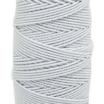 Нитка - резинка Спандекс 25 м (уп-10шт)-белые - купить в Энгельсе. Цена: 35.65 руб.