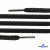 Шнурки #106-09, круглые 130 см, цв.чёрный - купить в Энгельсе. Цена: 21.92 руб.