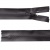 Молния водонепроницаемая PVC Т-7, 20 см, неразъемная, цвет (301)-т.серый - купить в Энгельсе. Цена: 21.78 руб.