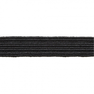Резинка продежка С-52, шир. 7 мм (в нам. 100 м), чёрная  - купить в Энгельсе. Цена: 637.57 руб.