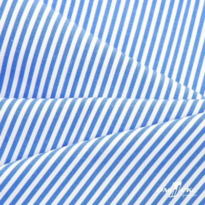 Ткань сорочечная Полоска Кенди, 115 г/м2, 58% пэ,42% хл, шир.150 см, цв.3-синий, (арт.110) - купить в Энгельсе. Цена 306.69 руб.