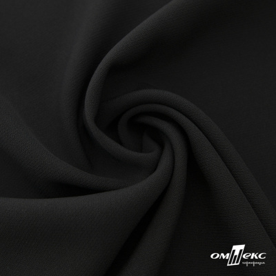 Ткань костюмная "Микела", 96%P 4%S, 255 г/м2 ш.150 см, цв-черный #1 - купить в Энгельсе. Цена 348.93 руб.