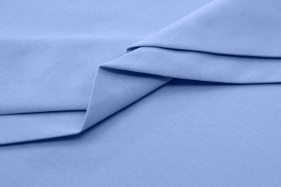 Ткань сорочечная стрейч 15-3920, 115 гр/м2, шир.150см, цвет голубой - купить в Энгельсе. Цена 282.16 руб.