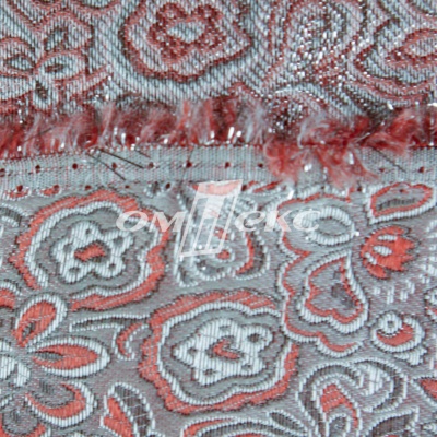 Ткань костюмная жаккард, 135 гр/м2, шир.150см, цвет красный№12 - купить в Энгельсе. Цена 441.92 руб.