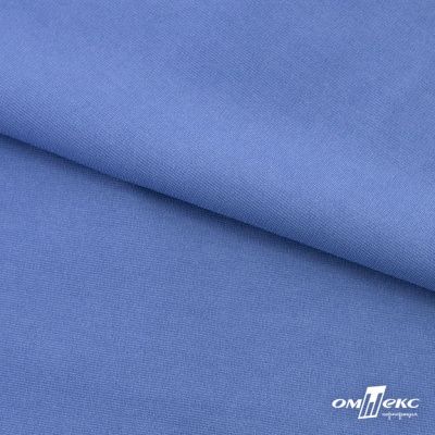 Трикотажное полотно Джерси Понте-де-Рома, 95% / 5%, 150 см, 290гм2, цв. серо-голубой, м - купить в Энгельсе. Цена 297 руб.