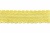 Тесьма кружевная 0621-1212А, шир. 45 мм/уп. 20+/-1 м, цвет 017-жёлтый - купить в Энгельсе. Цена: 1 033.32 руб.
