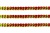 Пайетки "ОмТекс" на нитях, CREAM, 6 мм С / упак.73+/-1м, цв. 96 - красный - купить в Энгельсе. Цена: 484.77 руб.