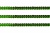 Пайетки "ОмТекс" на нитях, SILVER-BASE, 6 мм С / упак.73+/-1м, цв. 4 - зеленый - купить в Энгельсе. Цена: 484.77 руб.
