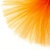 Фатин матовый 16-127, 12 гр/м2, шир.300см, цвет оранжевый - купить в Энгельсе. Цена 96.31 руб.