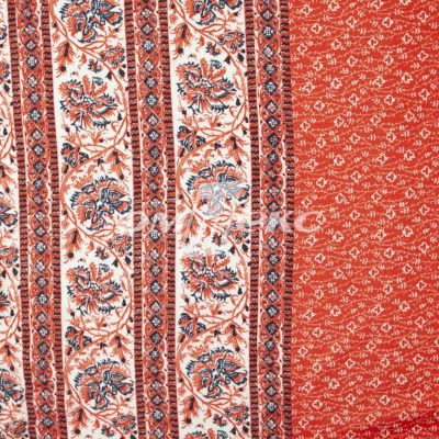 Плательная ткань "Фламенко" 24.1, 80 гр/м2, шир.150 см, принт этнический - купить в Энгельсе. Цена 241.49 руб.