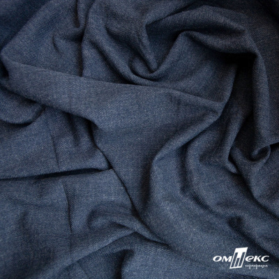 Ткань костюмная "Моник", 80% P, 16% R, 4% S, 250 г/м2, шир.150 см, цв-т.синий - купить в Энгельсе. Цена 555.82 руб.