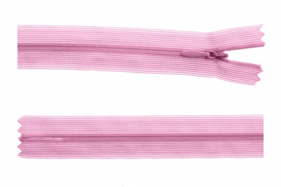 Молния потайная Т3 513, 60 см, капрон, цвет св.розовый - купить в Энгельсе. Цена: 10.24 руб.