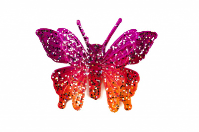 Бабочка декоративная пластиковая #10 - купить в Энгельсе. Цена: 7.09 руб.