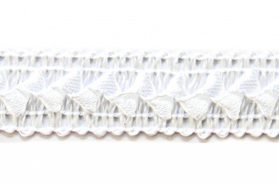 Тесьма декоративная "Самоса" 062, шир. 20 мм/уп. 33+/-1 м, цвет белый - купить в Энгельсе. Цена: 301.35 руб.