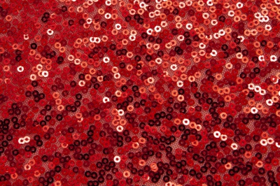 Сетка с пайетками №18, 188 гр/м2, шир.130см, цвет красный - купить в Энгельсе. Цена 371 руб.