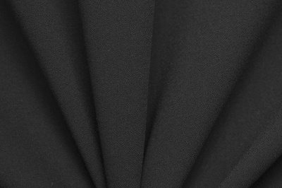 Костюмная ткань с вискозой "Бриджит", 210 гр/м2, шир.150см, цвет чёрный - купить в Энгельсе. Цена 570.73 руб.