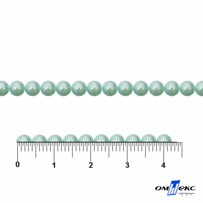 0404-5146G-Полубусины пластиковые круглые "ОмТекс", 4 мм, (уп.50гр=2500+/-10шт), цв.086-бл.бирюза - купить в Энгельсе. Цена: 63.50 руб.