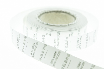 Состав и уход за тк. Linen 50%  Viscose 50%  1000шт - купить в Энгельсе. Цена: 476.84 руб.
