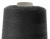 Швейные нитки (армированные) 28S/2, нам. 2 500 м, цвет чёрный - купить в Энгельсе. Цена: 139.91 руб.