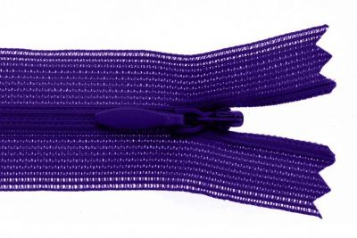 Молния потайная Т3 866, 50 см, капрон, цвет фиолетовый - купить в Энгельсе. Цена: 8.62 руб.
