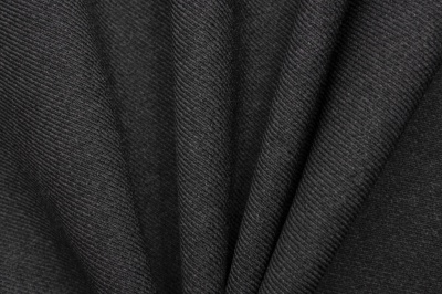Ткань костюмная 25505 2003, 265 гр/м2, шир.150см, цвет т.серый - купить в Энгельсе. Цена 418.73 руб.