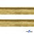 Кант атласный 136, шир. 12 мм (в упак. 65,8 м), цвет золото - купить в Энгельсе. Цена: 433.08 руб.