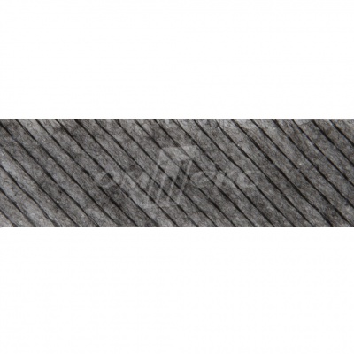 KQ217N -прок.лента нитепрошивная по косой 15мм графит 100м - купить в Энгельсе. Цена: 2.27 руб.